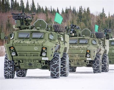 Tactical Armoured Patrol Vehicles From The 5th Canadian Mechanized