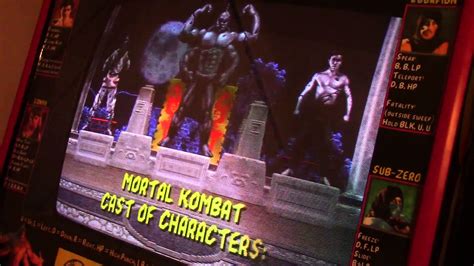 Secret Mortal Kombat Arcade Menus Discovered 20 Years Later Finish Him