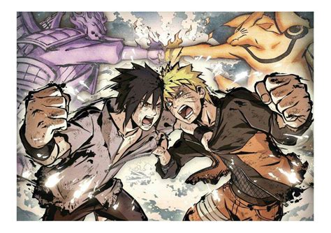 Naruto Vs Sasuke Batalla Final Sasuke Vs Naruto Vs Sasuke Naruto Mangá
