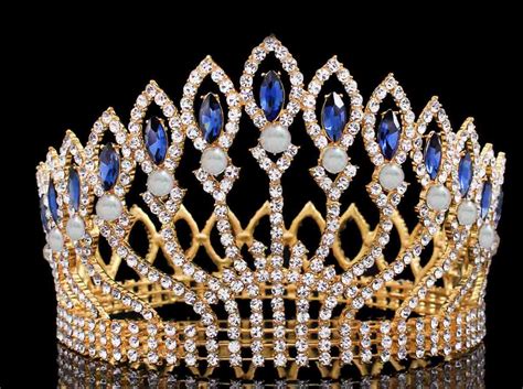 Princess Tiara And Crown Diamond 50 Ct Solid Gold Diamond Crown