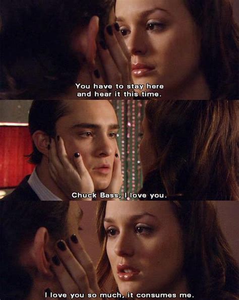 Chuck And Blair Gossip Girl Love You Quote Image 2178968 By Missdior On
