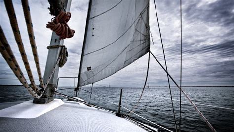 Stormy Sailing Stock Photo Image Of Sport Relaxing 18586150