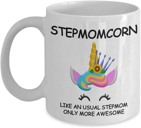 Amazon Com Stepmomcorn Mug Stepmom Gift Gift For Stepmom Stepmom Christmas Gift Stepmom