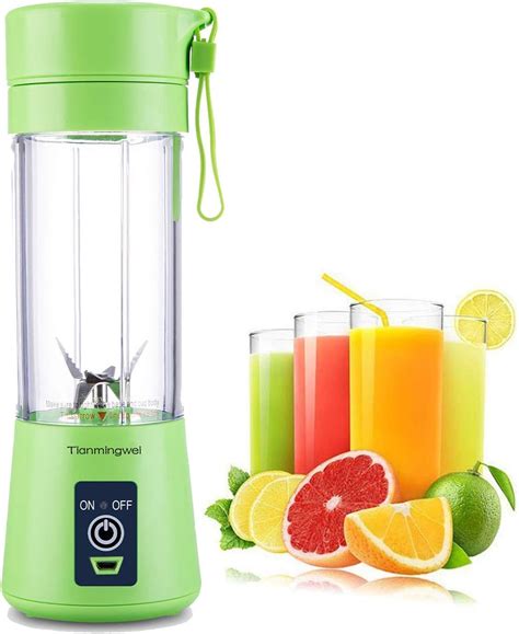 Buy Woltax Portable Electric Usb Juice Maker With 6 Blades Juicer