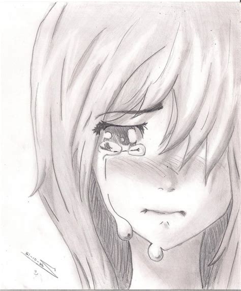 Little Girl Crying Drawing At Getdrawings Free Download