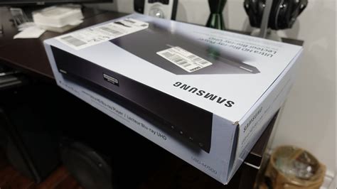 Samsung Ubd M7500 4k Bluray Media Player Unboxing Youtube