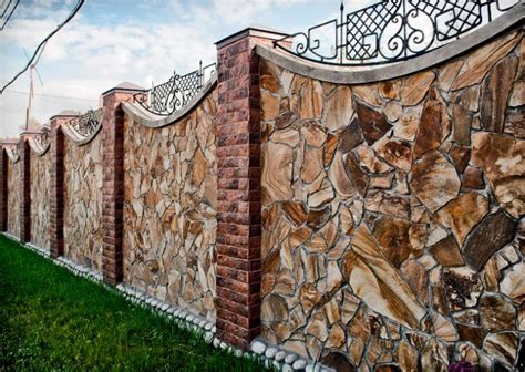 Beautiful Stone Fencing Ideas For Your House Keep It Relax
