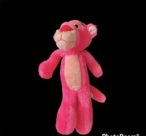 12and Vintage 1994 Pink Panther Ace Novelty Stuffed Animal Plush Toy Doll