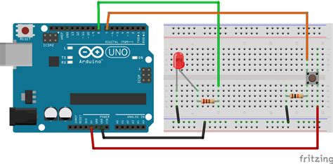 Arduino Turn Led On And Off With Button Freedragon