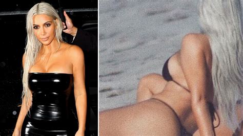 Kim Kardashian mostró su trasero en una atrevida tanga FOTO Telemundo