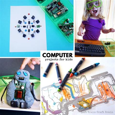 20 Technology Projects For Kids Theyll Love Left Brain Craft Brain