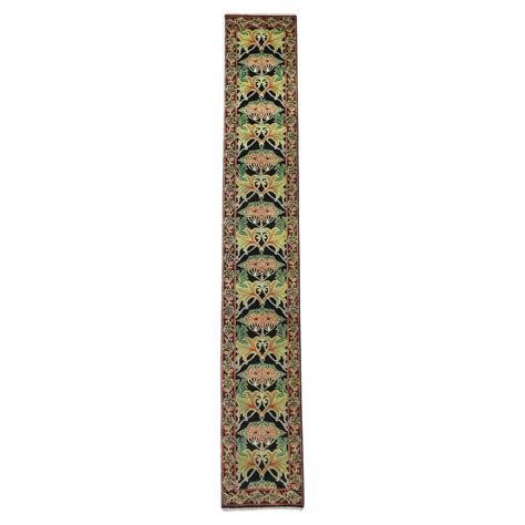 William Morris Hand Knotted Arts And Crafts Runner For Sale At 1stdibs