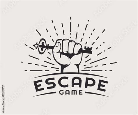 Escape Game Logo Stock Vector Adobe Stock