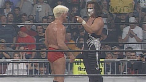 Sting Shows No Mercy Against Ric Flair WCW Monday Nitro April 12