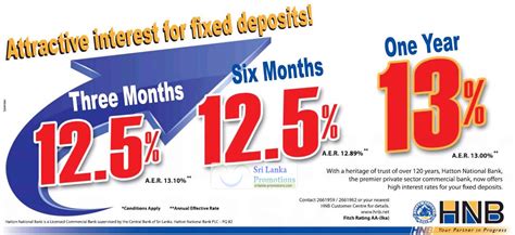As for the casa fixed deposit promotion, the maximum rate of 1.60% p.a. HNB 8 Jun 2012 » HNB Bank Fixed Deposit Rates 8 Jun 2012 ...