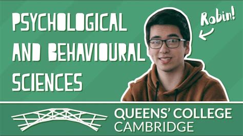 Psychological And Behavioural Sciences Youtube
