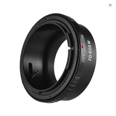 fd eos m lens mount adapter ring for fd lens to eos m series cameras for eos m m2 m3 m5 m6 m10