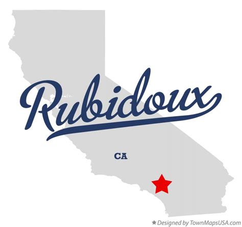 Map Of Rubidoux Ca California