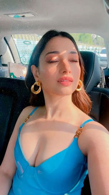 tamannaah bhatia flaunts her killer looks in the blue mini dress watch video bollywood news