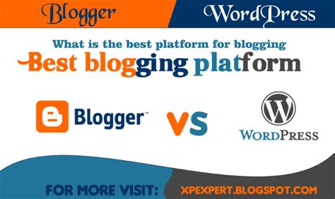 Best Blogging Platform For Bloggers 2017xpexpert