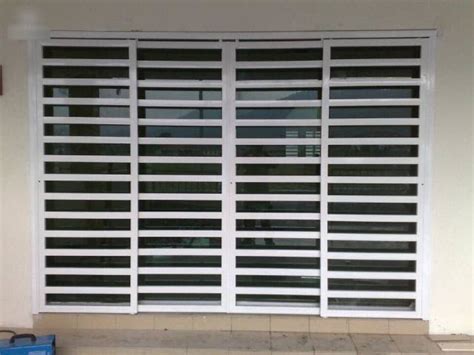 We do supply part and accessories with installation as. Powder Coated Steel for Sliding Door Grill ~ MHS GLOBAL ...