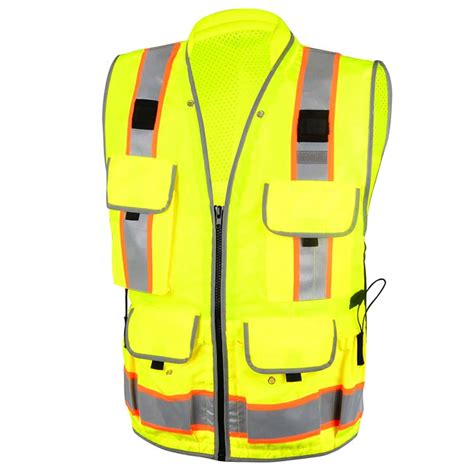 Then keep yourself and others safe with a range of running safety and reflective gear. Fire Retardant Fireproof ANSI Safety Reflective Vest with ...