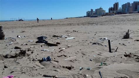Censo De Basura En Las Playas Necochea Entre Las Más Contaminadas