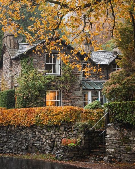 🍂witchy Autumns🌙 Stone Cottage Beautiful Homes Cottage