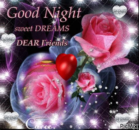 Dear Friends Good Night Pictures Photos And Images For Facebook