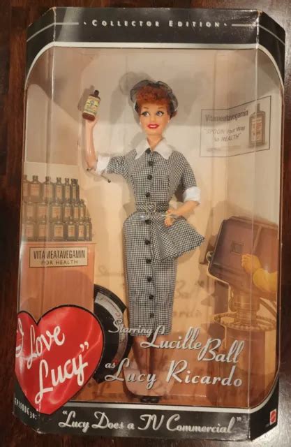 i love lucy episode 30 lucy does a tv commercial 1997 collectable barbie 37 99 picclick
