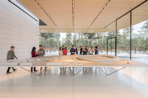 Apple Park Visitor Center Designed By Foster Partners Opens To The