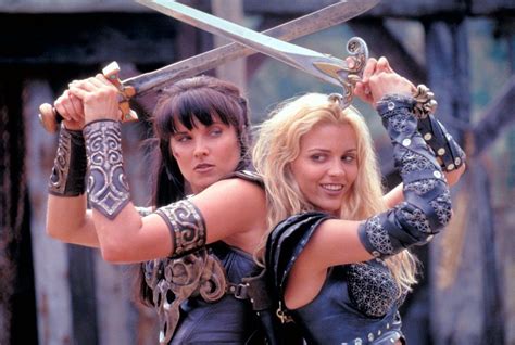 xena and callisto sword grips warrior princess xena warrior princess xena warrior