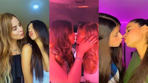 lip kissing with your best friend tiktok girls kissing tiktok girls videos 2021 youtube