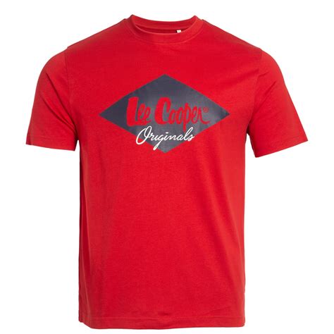 Lee Cooper Cooper Logo T Shirt Croatia