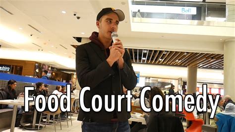 This man is so much more than a stand up. Stand Up Comedy In a Food Court - YouTube