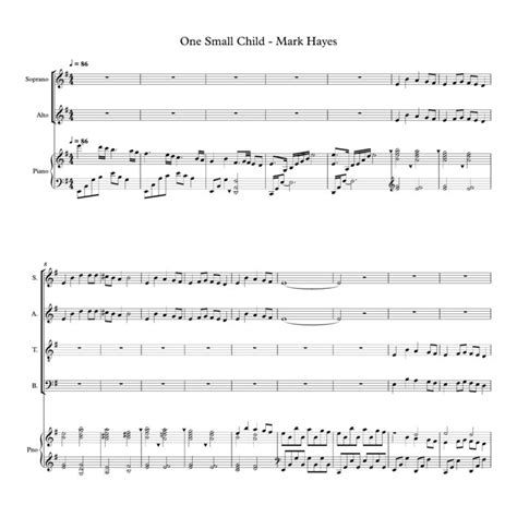 One Small Child Mark Hayes Choral Music Practice Files