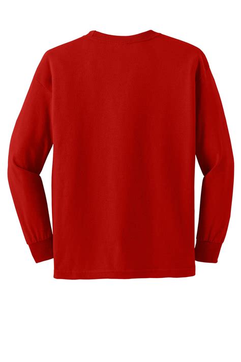 Gildan® Youth Ultra Cotton® Long Sleeve T Shirt 2400b On Game Day