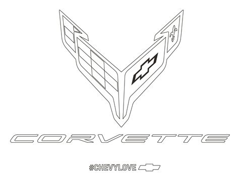 People who printed this coloring page also printed. Corvette | Corvette, Chevrolet corvette z06, Coloring books