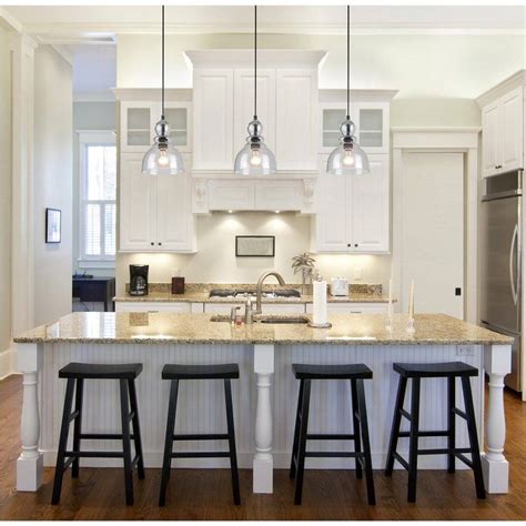 Single Pendant Lights Kitchen Island Image To U