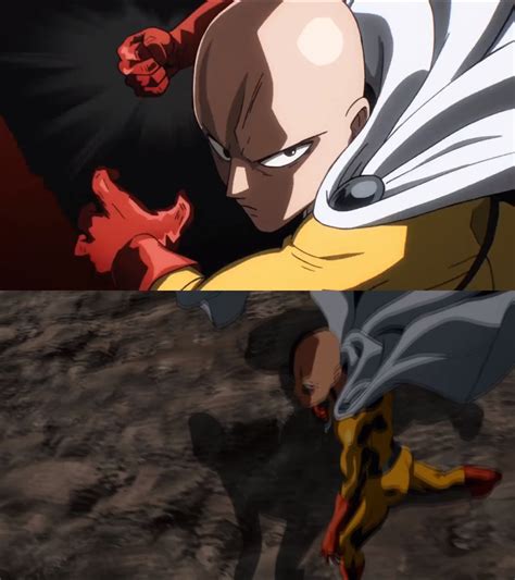 Anime Spoilers Serious Punch Comparison Onepunchman
