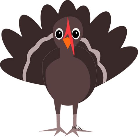 Turkey Meat Thanksgiving Clip Art Cute Turkey Cliparts Png Download