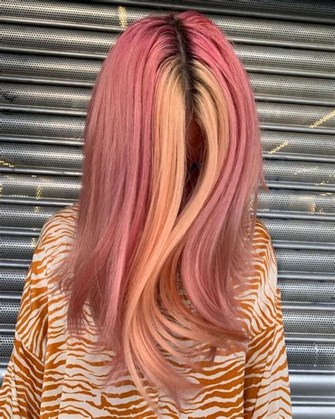 Skunk Hair The Two Colour Hair Trend Taking Over 2020 Elle Australia