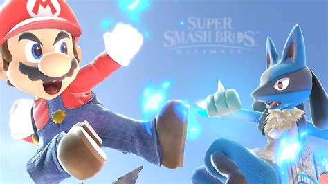 Super Smash Bros Ultimate Mario Vs Lucario 83 Youtube