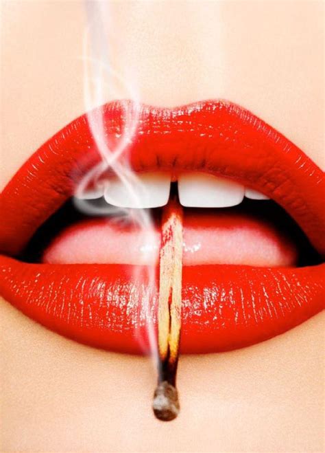 Red Lips Smoking