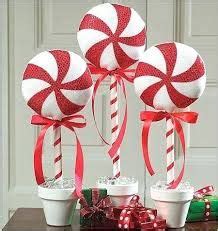 How to make peppermint candy ornaments. Image result for candy cane lane outdoor decorations | Candy christmas decorations, Peppermint ...