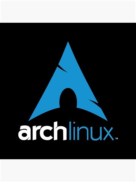 Arch Linux Poster For Sale By Barbarnuman Redbubble