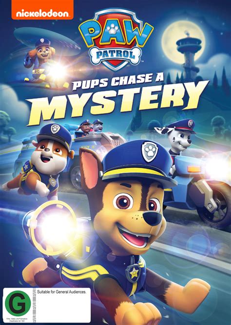 Paw Patrol Pups Chase A Mystery Dvd On Sale Now At Mighty Ape Nz