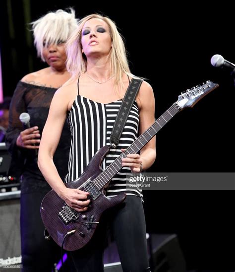 Guitarist Nita Strauss Performs On Stage At The She Rocks Awards
