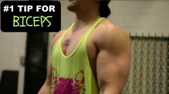My 1 Tip For Growing Bigger Biceps Youtube