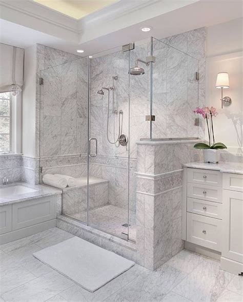 White Stone Bathroom White Master Bathroom Master Bathroom Design My